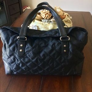 Sigrid Olsen Black Quilted Shoulder Bag